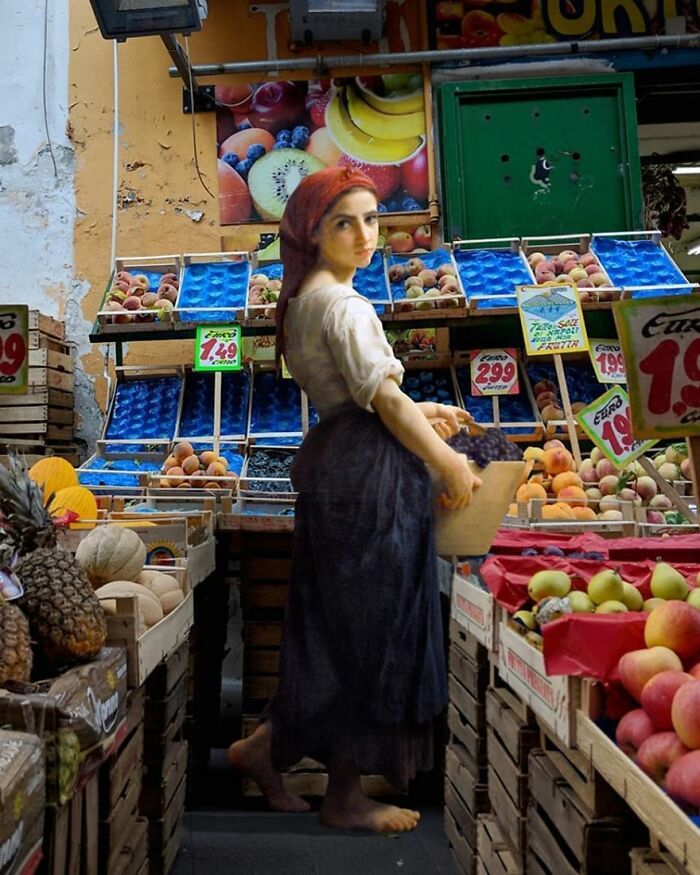 Personagens de pinturas clássicas vivendo no mundo moderno: a arte surreal de Alexey Kondakov (35 fotos) 14 Personagens de pinturas clássicas vivendo no mundo moderno: a arte surreal de Alexey Kondakov (35 fotos) 14