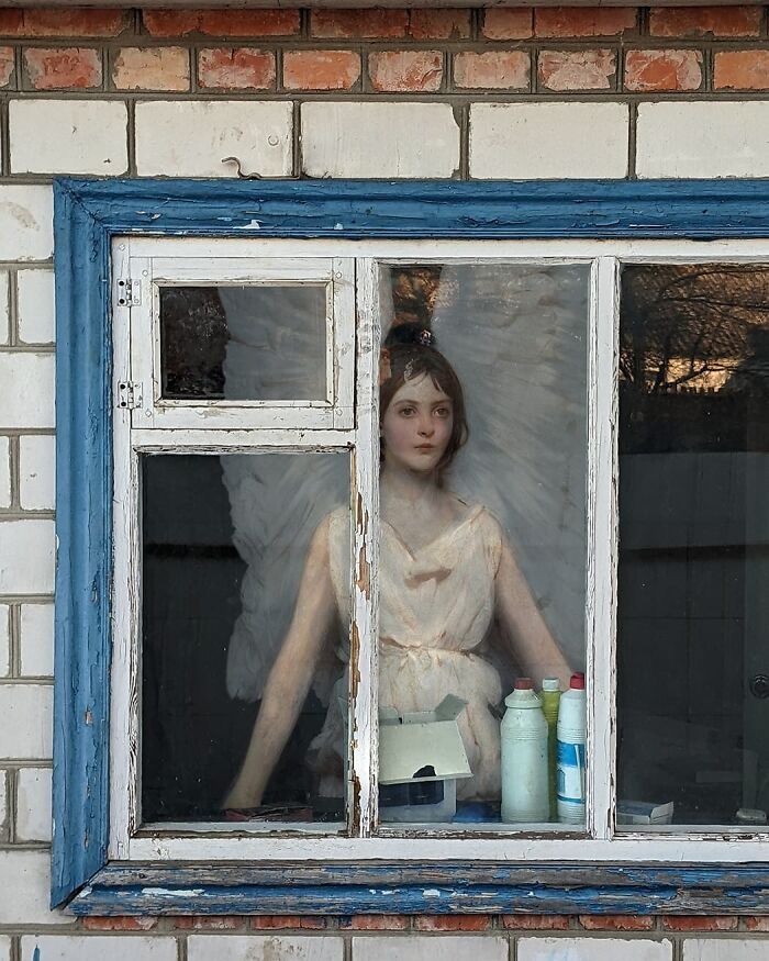 Personagens de pinturas clássicas vivendo no mundo moderno: a arte surreal de Alexey Kondakov (35 fotos) 16 Personagens de pinturas clássicas vivendo no mundo moderno: a arte surreal de Alexey Kondakov (35 fotos) 16