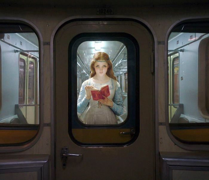 Personagens de pinturas clássicas vivendo no mundo moderno: a arte surreal de Alexey Kondakov (35 fotos) 34 Personagens de pinturas clássicas vivendo no mundo moderno: a arte surreal de Alexey Kondakov (35 fotos) 34