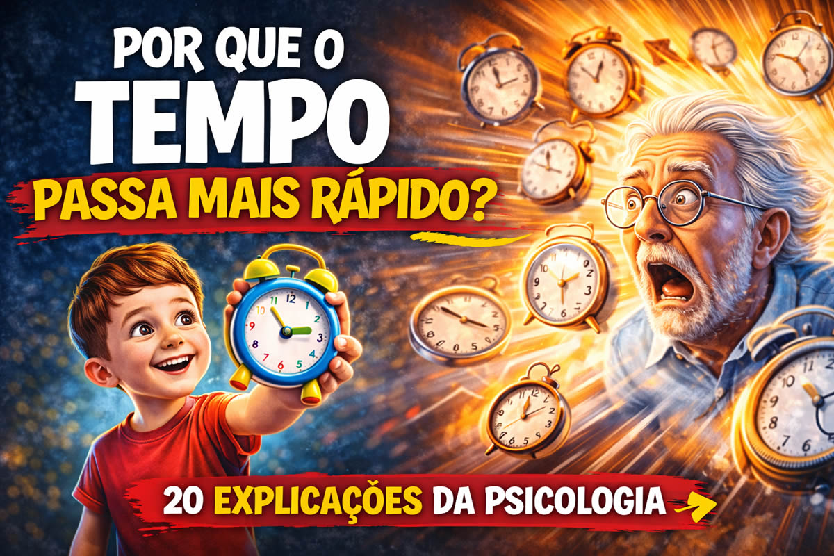 Por que o tempo passa mais rápido? 20 explicações da psicologia