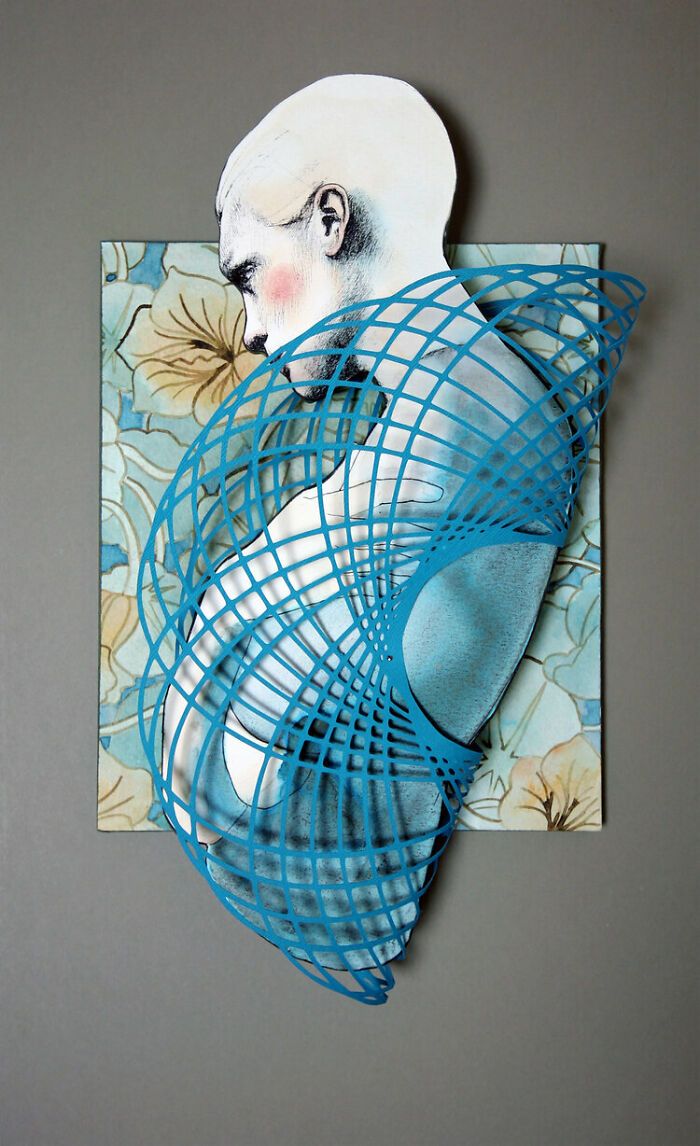 Colagens artísticas que parecem inacabadas, mas escondem um efeito visual impossível de ignorar (34 fotos) 6