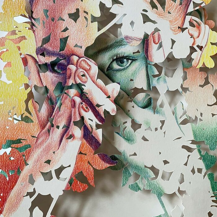 Colagens artísticas que parecem inacabadas, mas escondem um efeito visual impossível de ignorar (34 fotos) 24