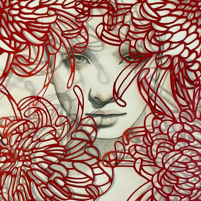Colagens artísticas que parecem inacabadas, mas escondem um efeito visual impossível de ignorar (34 fotos) 28