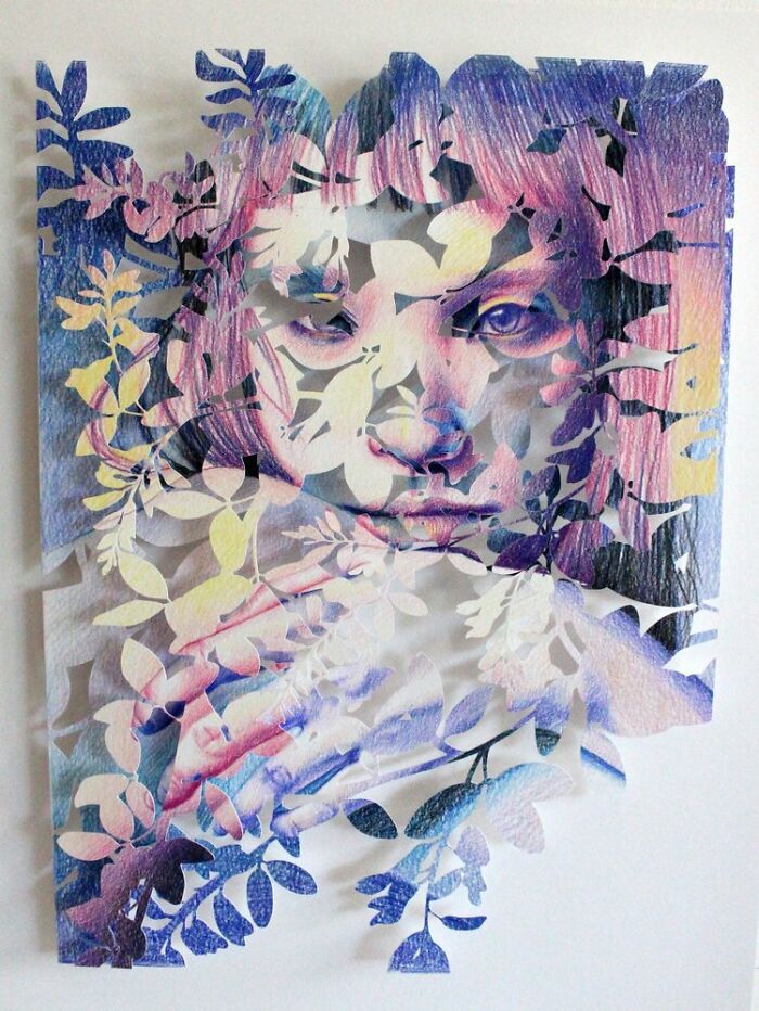 Colagens artísticas que parecem inacabadas, mas escondem um efeito visual impossível de ignorar (34 fotos) 32