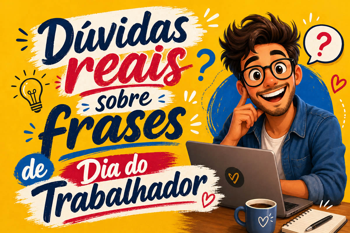Dúvidas reais sobre frases de Dia do Trabalhador