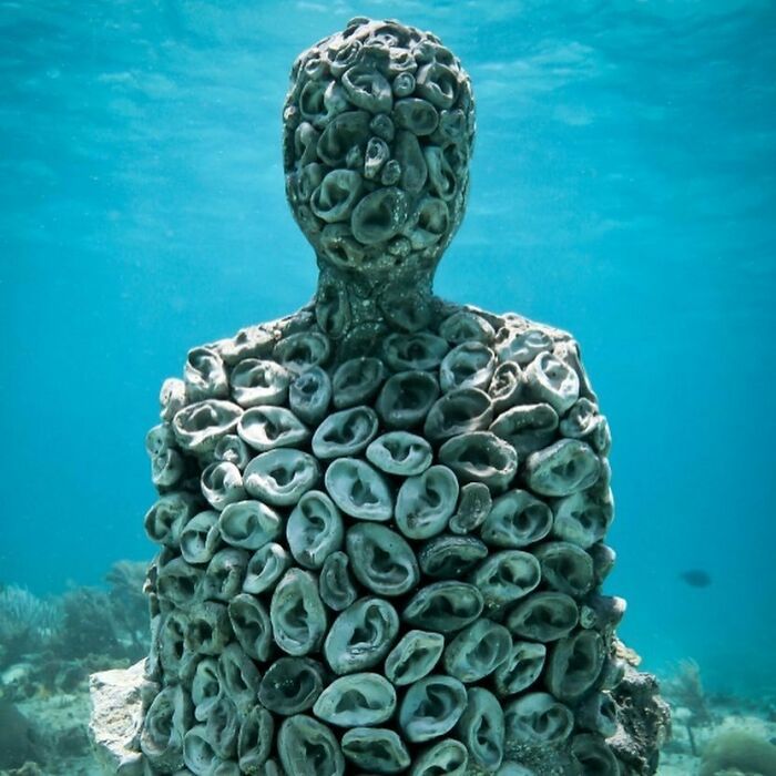 Esculturas subaquáticas que viraram recifes vivos e estão mudando o oceano (32 fotos) 12
