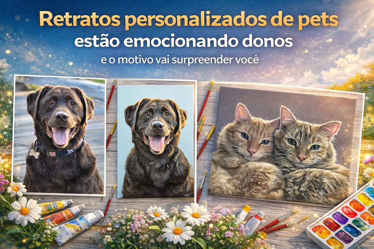Esses retratos personalizados de pets estão emocionando donos e o motivo vai surpreender você (33 fotos)