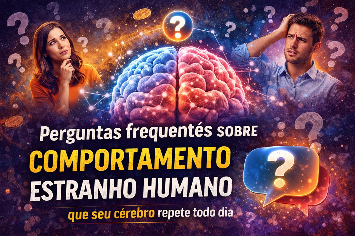 Perguntas frequentes sobre comportamento estranho humano