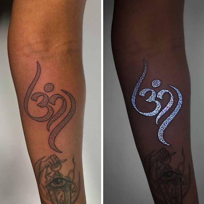 Tatuagem UV realista: a arte escondida na pele que só aparece no escuro (28 fotos) 24