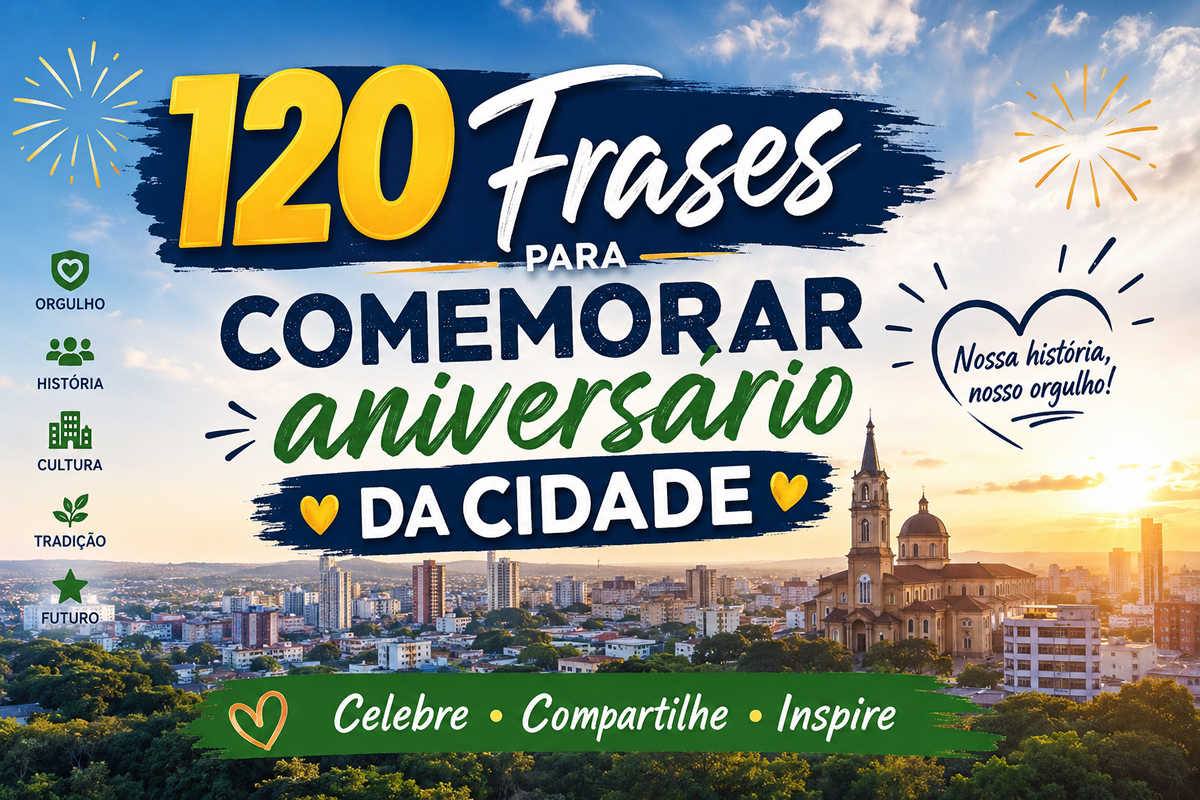 120 frases para comemorar aniversario da cidade e celebrar com orgulho 120 frases para comemorar aniversario da cidade e celebrar com orgulho