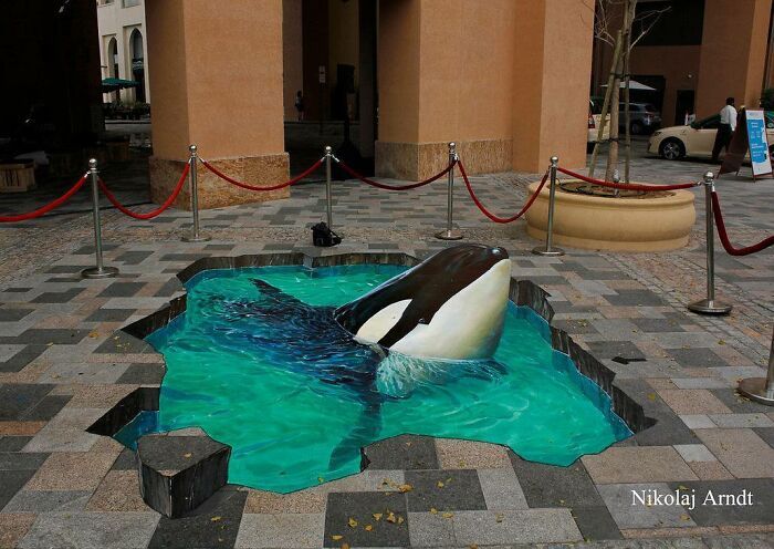 Arte 3D na rua: artista cria ilusões tão reais que fazem pessoas duvidarem do próprio chão (30 fotos) 16 Arte 3D na rua: artista cria ilusões tão reais que fazem pessoas duvidarem do próprio chão (30 fotos) 16