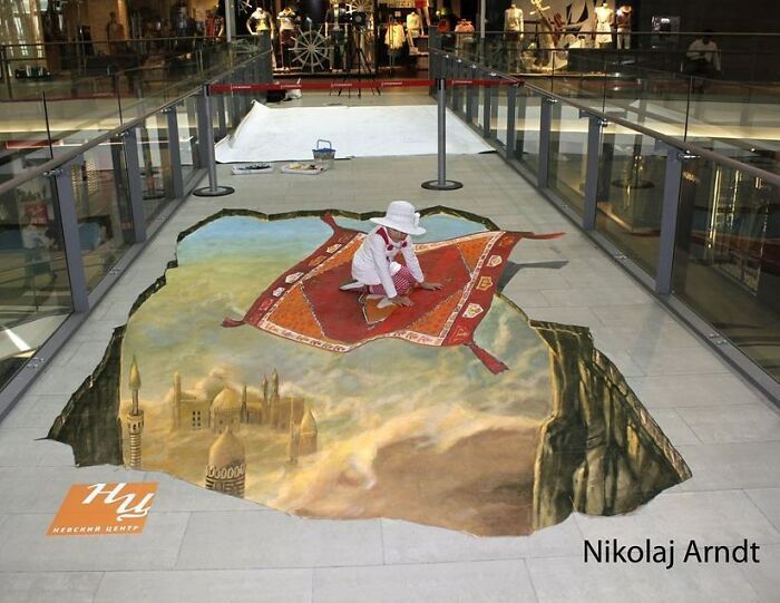 Arte 3D na rua: artista cria ilusões tão reais que fazem pessoas duvidarem do próprio chão (30 fotos) 25 Arte 3D na rua: artista cria ilusões tão reais que fazem pessoas duvidarem do próprio chão (30 fotos) 25
