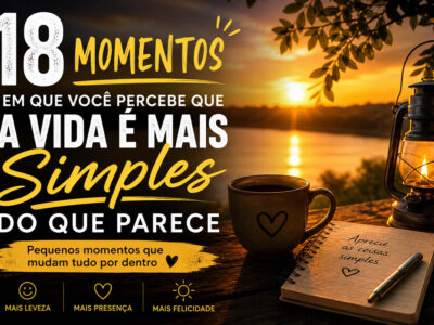 Coisas simples da vida: 18 momentos que fazem você perceber que tudo é mais fácil do que parece