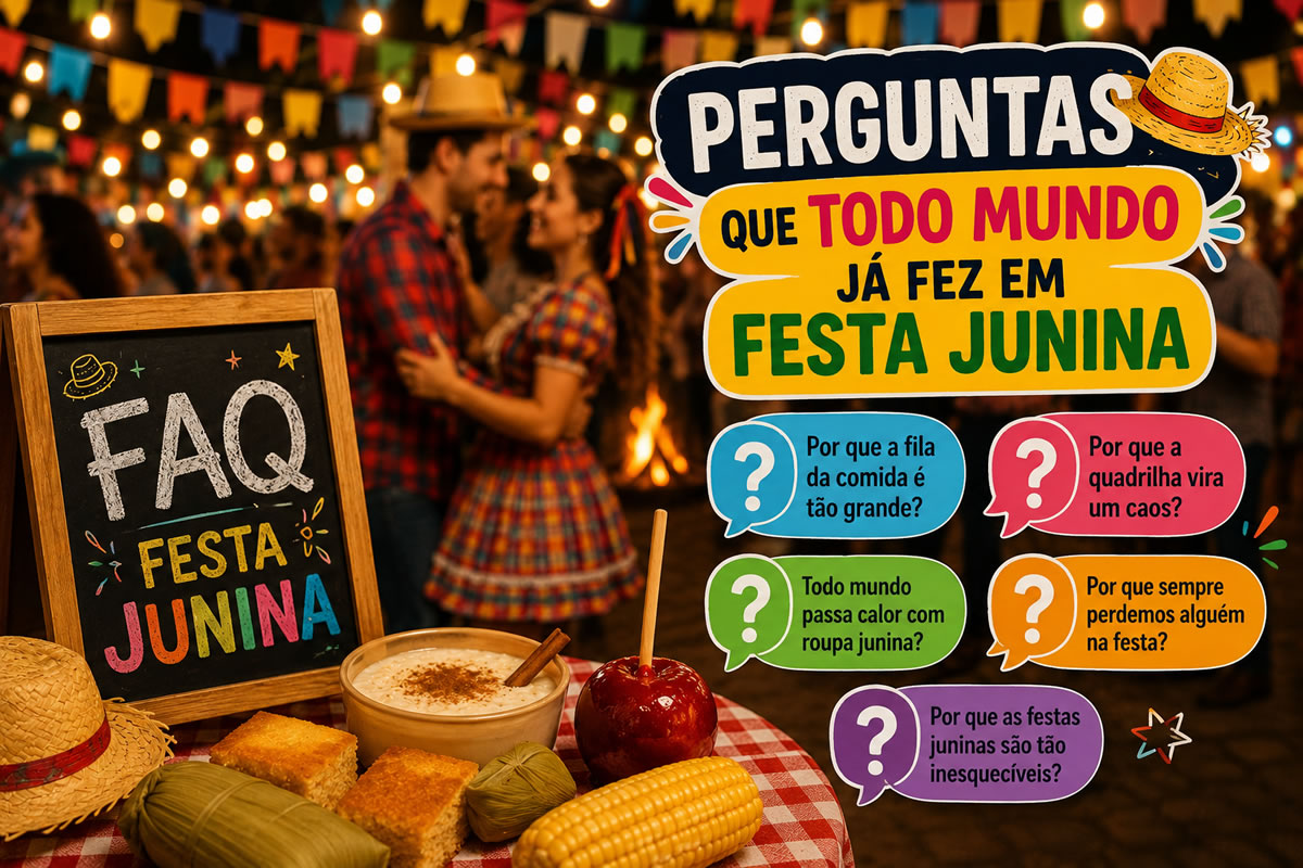 FAQ. Situações que todo mundo vive em festa junina FAQ. Situações que todo mundo vive em festa junina