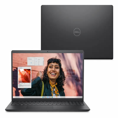 Notebook Dell Inspiron I15-i1300-a15p Core 3 8gb 512gb W11 Preto
