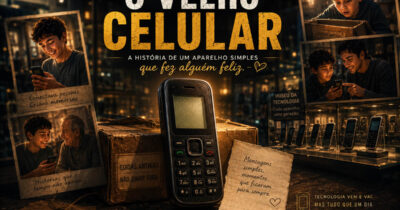 O velho celular que guardava memórias