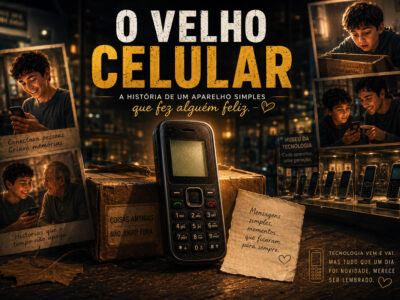 O velho celular que guardava memórias