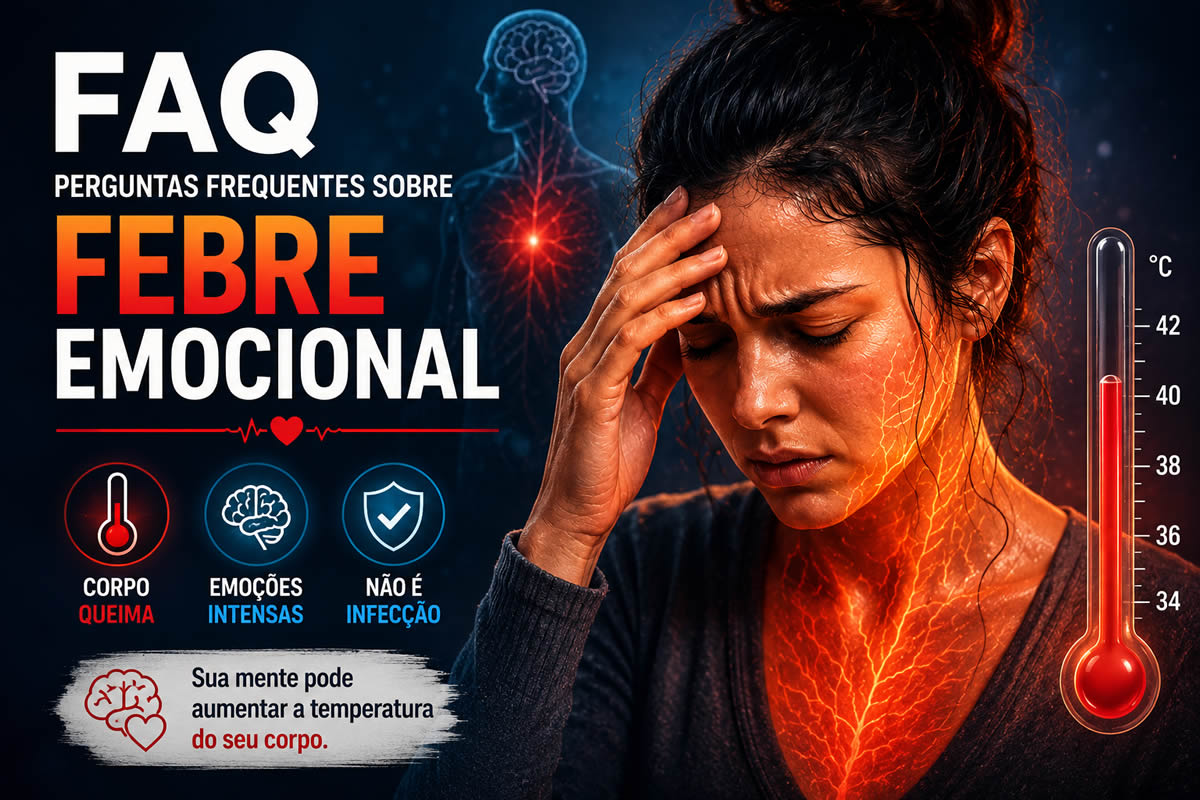 Perguntas frequentes sobre febre emocional