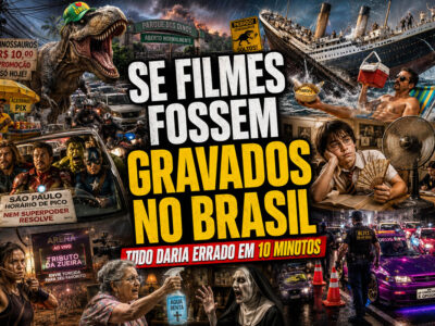Se 15 filmes famosos fossem gravados no Brasil, tudo daria errado em 10 minutos