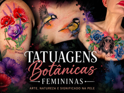 35 tatuagens botânicas femininas: o estilo elegante que virou obsessão nos estúdios