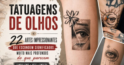Tatuagens de olhos: 22 artes impressionantes que escondem significados muito mais profundos do que parecem