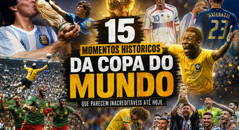 15 momentos históricos da Copa do Mundo que parecem inacreditáveis até hoje
