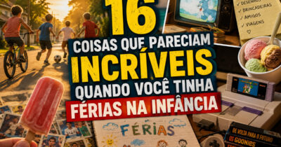 16 coisas que pareciam incríveis quando você tinha férias na infância