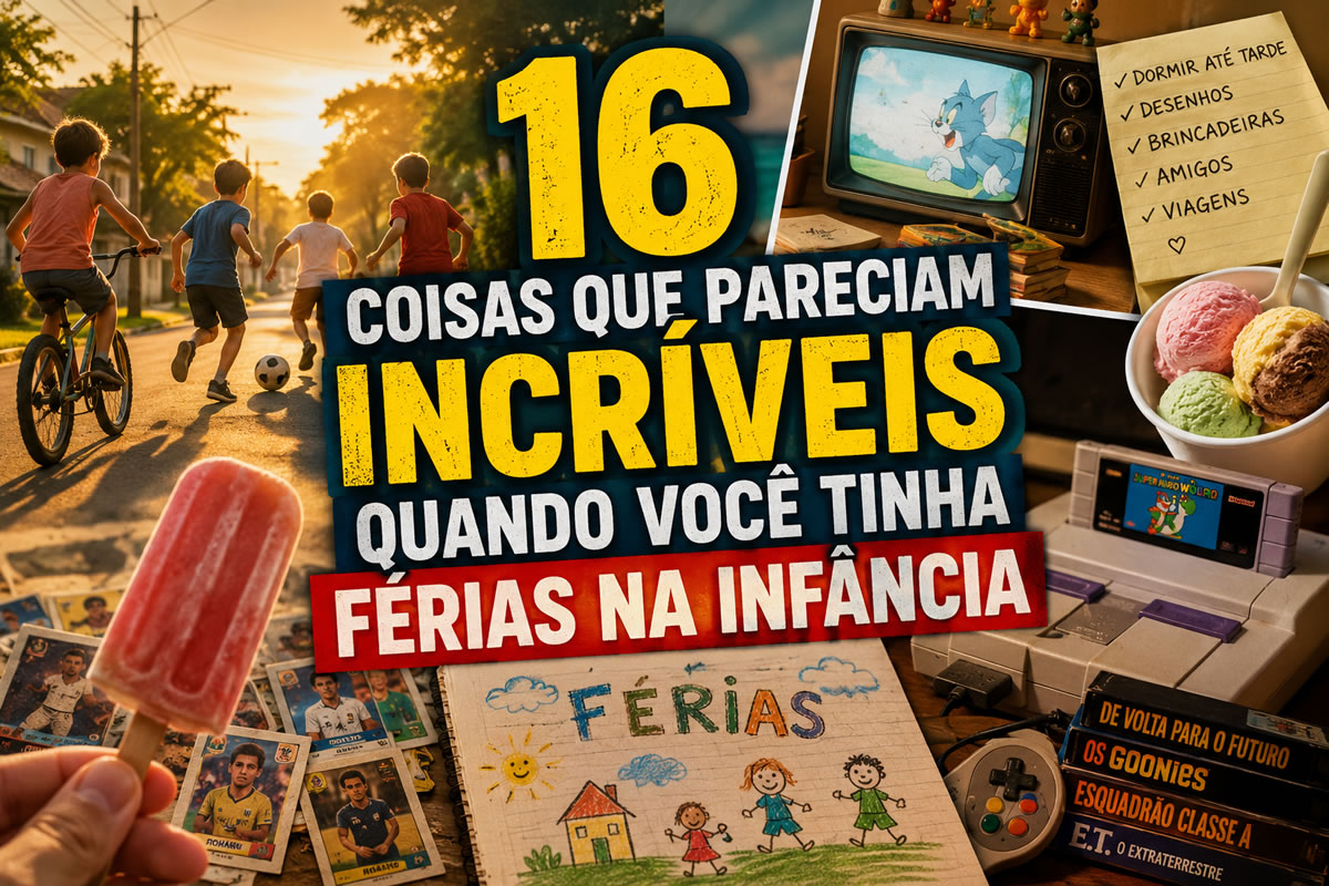 16 coisas que pareciam incríveis quando você tinha férias na infância 16 coisas que pareciam incríveis quando você tinha férias na infância