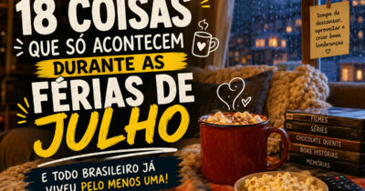 18 coisas que só acontecem durante as férias de julho (E todo brasileiro já viveu pelo menos uma)