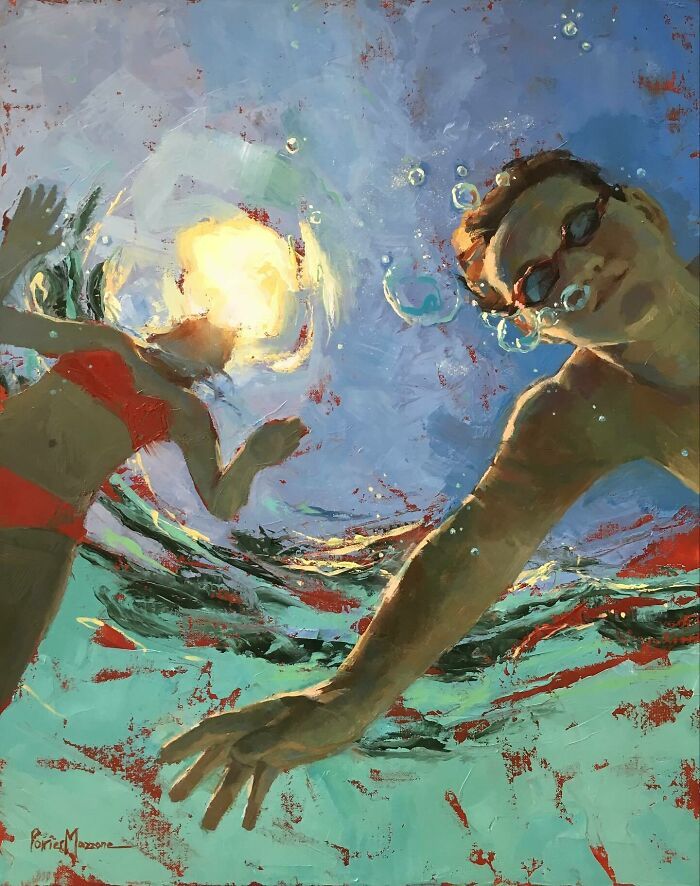 30 pinturas subaquáticas de Michele Mozzone que estão fazendo pessoas duvidarem dos próprios olhos 2 30 pinturas subaquáticas de Michele Mozzone que estão fazendo pessoas duvidarem dos próprios olhos 2