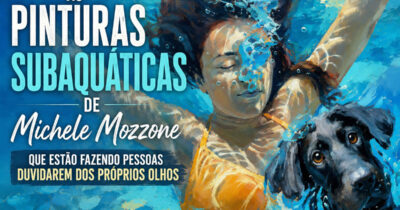 30 pinturas subaquáticas de Michele Mozzone que estão fazendo pessoas duvidarem dos próprios olhos
