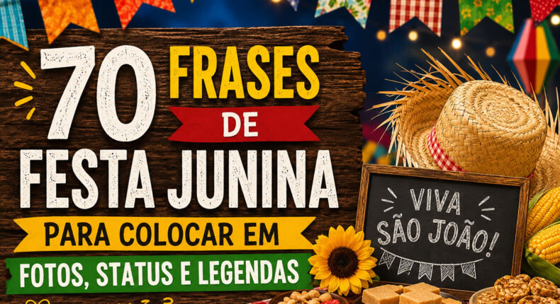 70 frases de festa junina para colocar em fotos, status e legendas