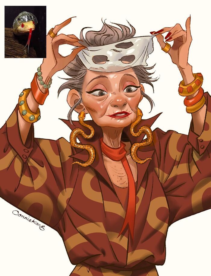 Animais transformados em pessoas: as ilustrações impressionantes que revelam personalidades escondidas (22 fotos) 8 Animais transformados em pessoas: as ilustrações impressionantes que revelam personalidades escondidas (22 fotos) 8
