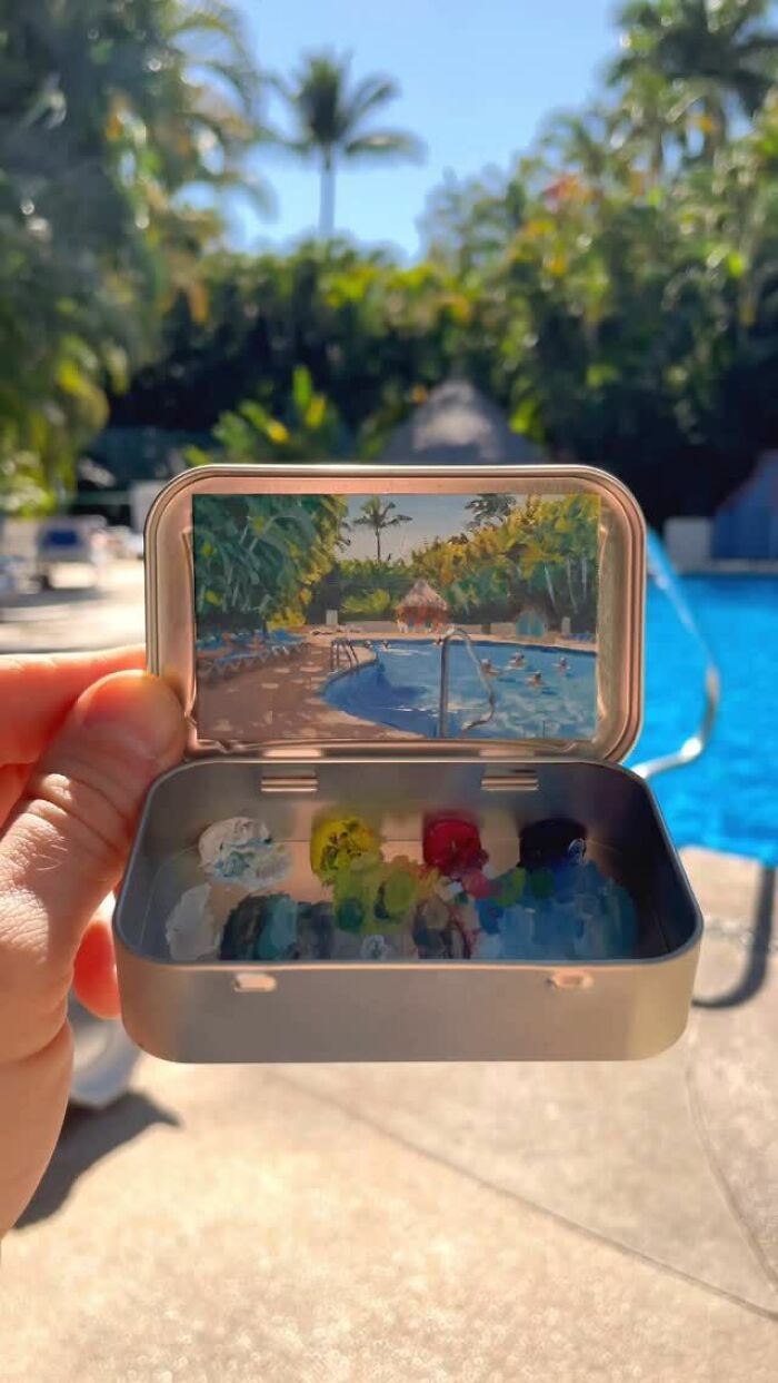 Artista cria pinturas em miniatura tão detalhadas que parecem impossíveis de acreditar (35 fotos) 2