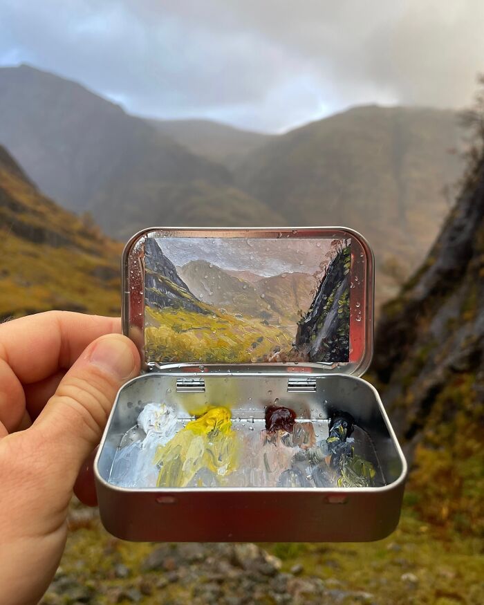 Artista cria pinturas em miniatura tão detalhadas que parecem impossíveis de acreditar (35 fotos) 6