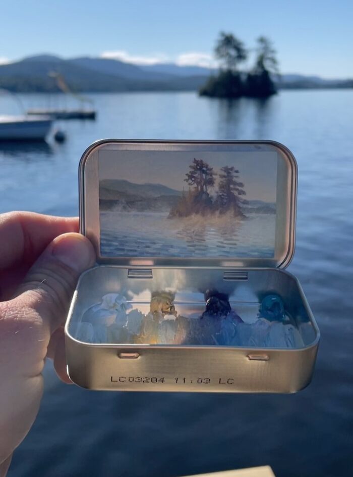 Artista cria pinturas em miniatura tão detalhadas que parecem impossíveis de acreditar (35 fotos) 7