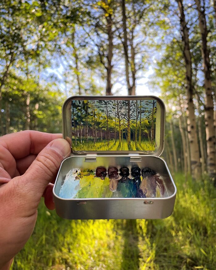 Artista cria pinturas em miniatura tão detalhadas que parecem impossíveis de acreditar (35 fotos) 8