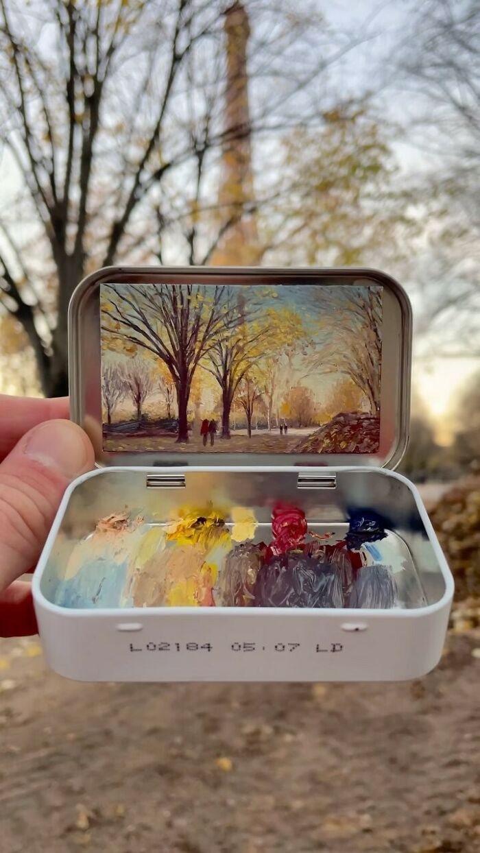 Artista cria pinturas em miniatura tão detalhadas que parecem impossíveis de acreditar (35 fotos) 10