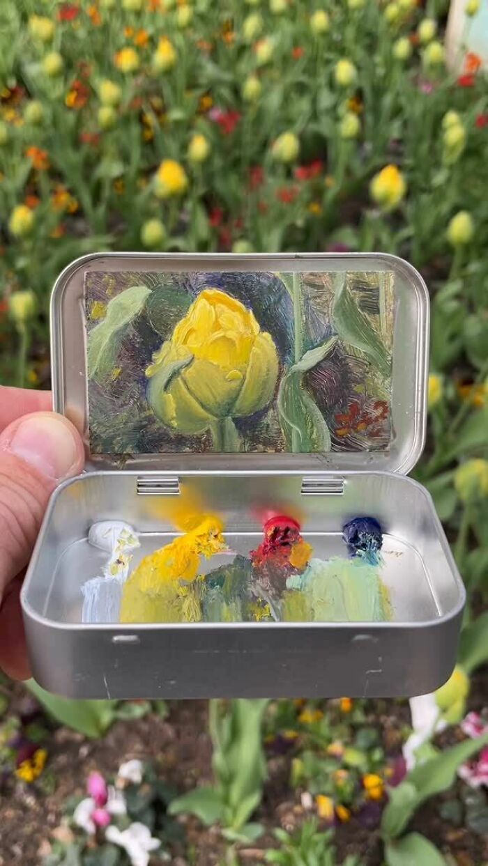Artista cria pinturas em miniatura tão detalhadas que parecem impossíveis de acreditar (35 fotos) 11