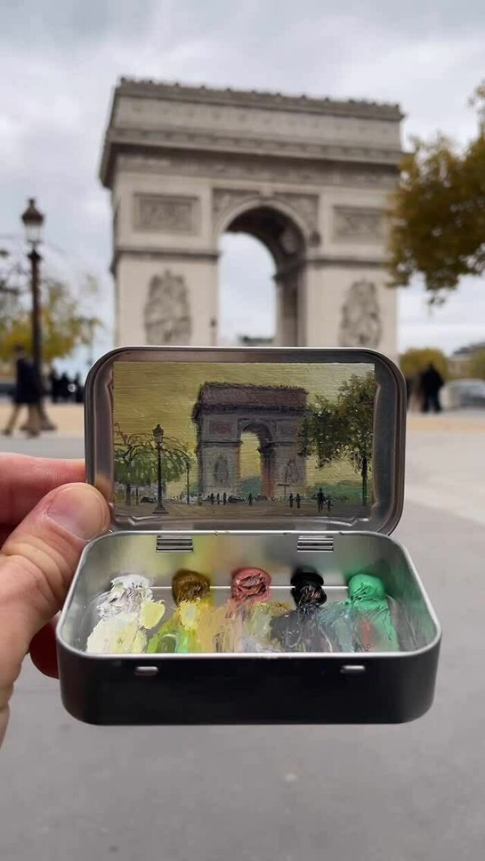 Artista cria pinturas em miniatura tão detalhadas que parecem impossíveis de acreditar (35 fotos) 14