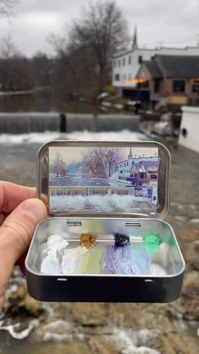 Artista cria pinturas em miniatura tão detalhadas que parecem impossíveis de acreditar (35 fotos) 16