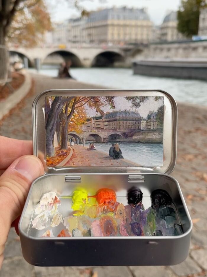 Artista cria pinturas em miniatura tão detalhadas que parecem impossíveis de acreditar (35 fotos) 17