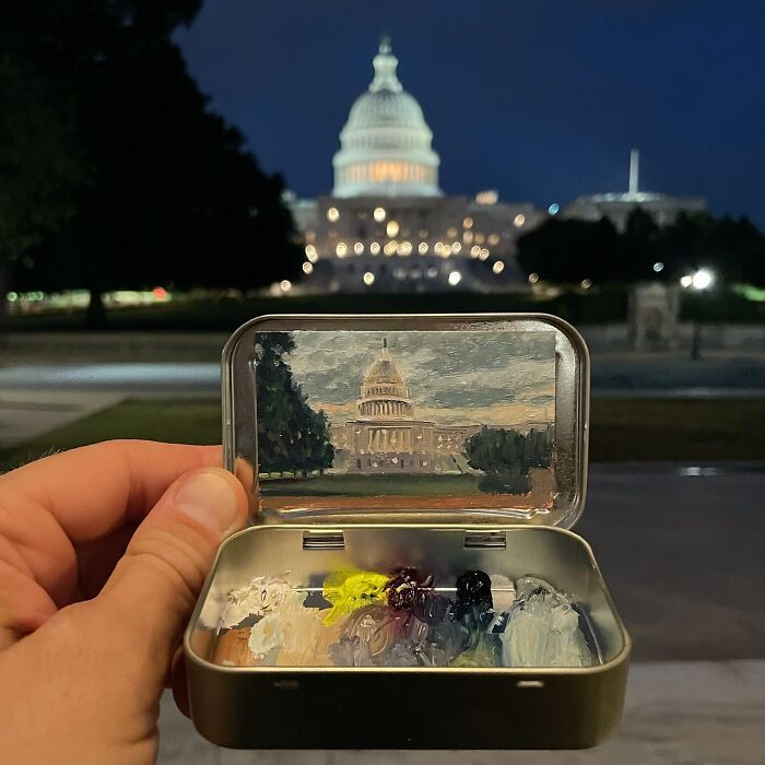 Artista cria pinturas em miniatura tão detalhadas que parecem impossíveis de acreditar (35 fotos) 19
