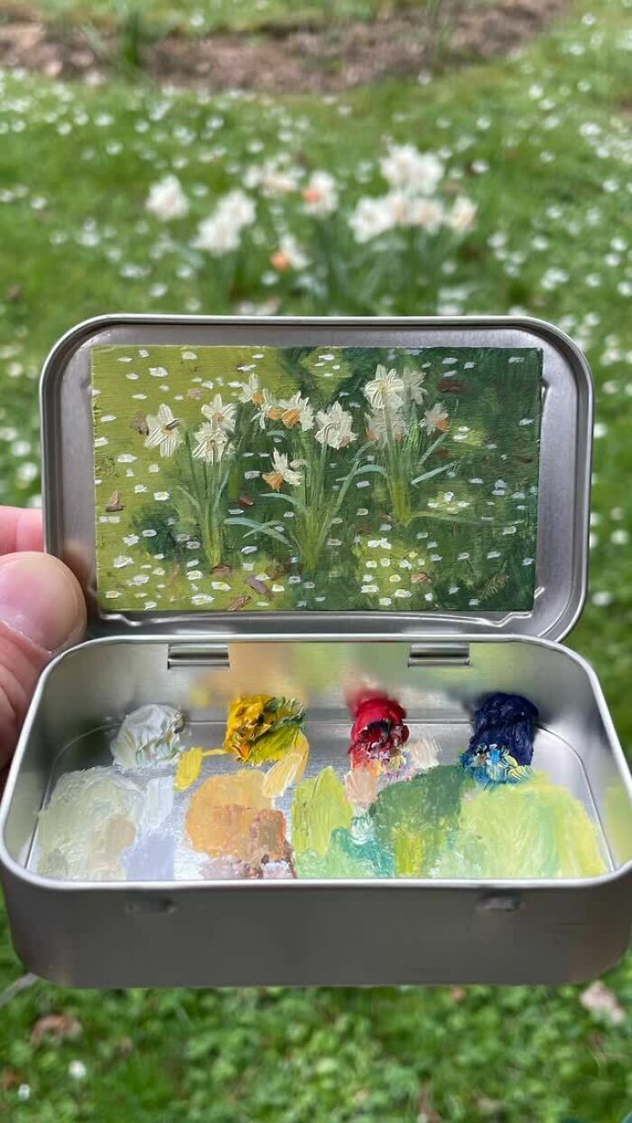 Artista cria pinturas em miniatura tão detalhadas que parecem impossíveis de acreditar (35 fotos) 20