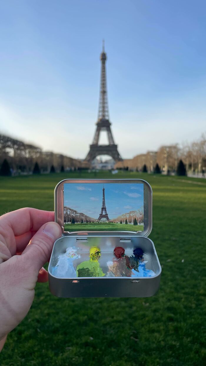 Artista cria pinturas em miniatura tão detalhadas que parecem impossíveis de acreditar (35 fotos) 23