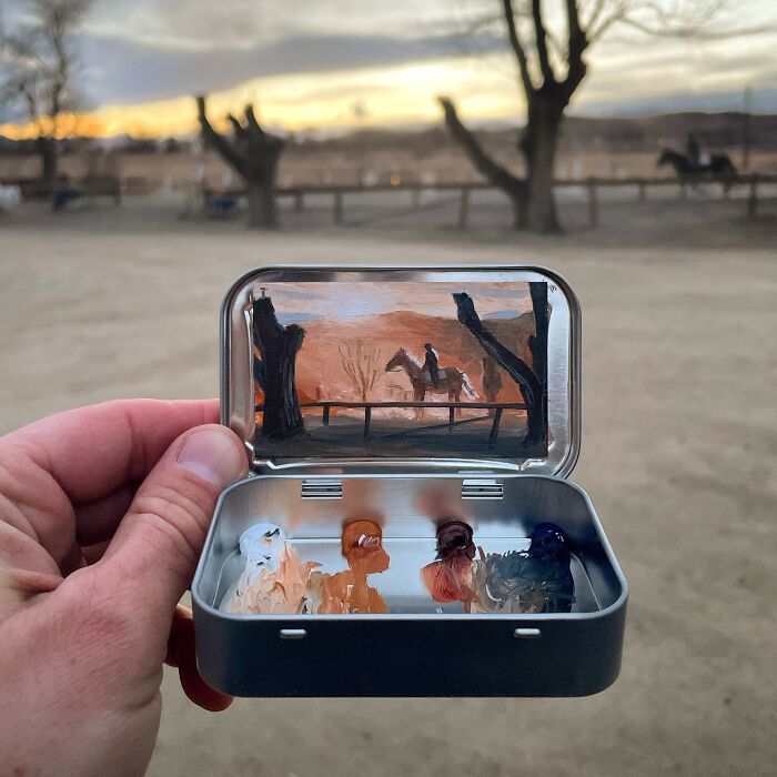 Artista cria pinturas em miniatura tão detalhadas que parecem impossíveis de acreditar (35 fotos) 25
