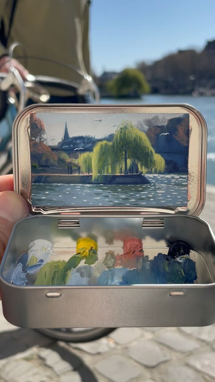 Artista cria pinturas em miniatura tão detalhadas que parecem impossíveis de acreditar (35 fotos) 26