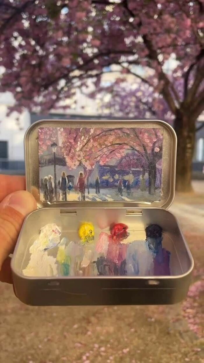 Artista cria pinturas em miniatura tão detalhadas que parecem impossíveis de acreditar (35 fotos) 27