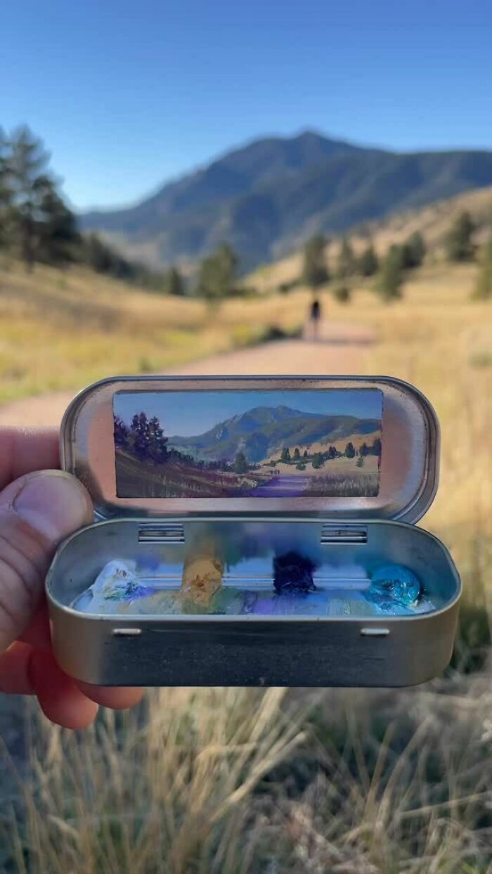 Artista cria pinturas em miniatura tão detalhadas que parecem impossíveis de acreditar (35 fotos) 29