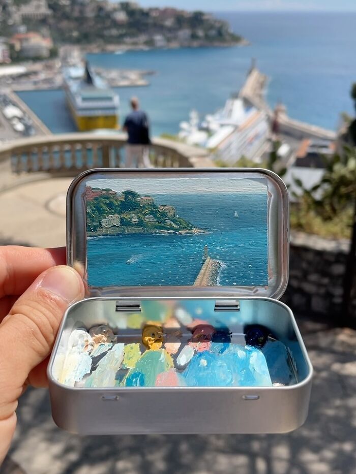 Artista cria pinturas em miniatura tão detalhadas que parecem impossíveis de acreditar (35 fotos) 30